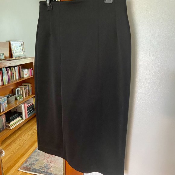 New York & Company Stretch High-Waisted Pencil Skirt in Black [10] - Picture 1 of 7
